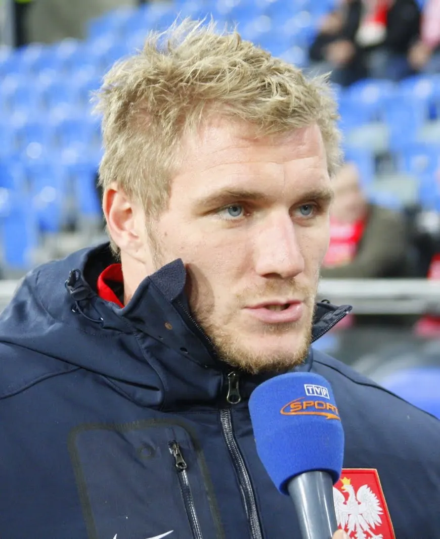Damien Perquis en interview aux couleurs de l'équipe de Pologne, novembre 2011